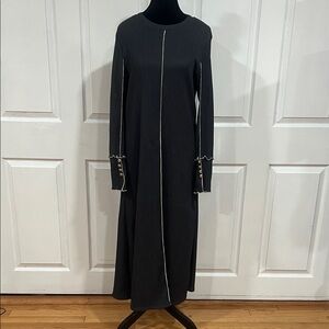 Pre-owned 🌸Elegant Black Long Sleeve Dress